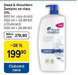 Tesco Head & Shoulders Šampon na vlasy XXL, 800 ml, více druhů nabídka