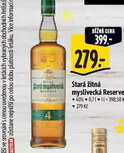 Albert Stará žitná Myslivecká Reserve 40% nabídka