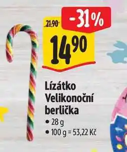 Albert Lízátko Velikonoční berlička nabídka