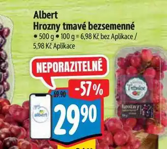 Albert Albert Hrozny tmavé bezsemenné nabídka