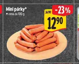 Albert Mini párky nabídka