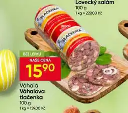 Hruška Váhala Váhalova tlačenka nabídka
