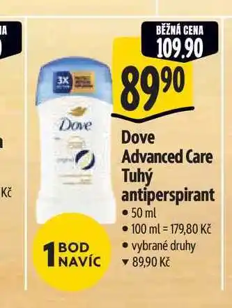 Albert Dove Advanced Care Tuhý antiperspirant nabídka