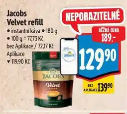 Albert Jacobs Velvet refill nabídka