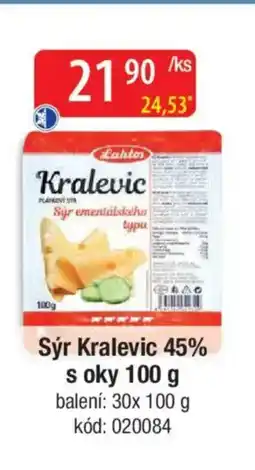 Qanto Sýr Kralevic 45% s oky nabídka