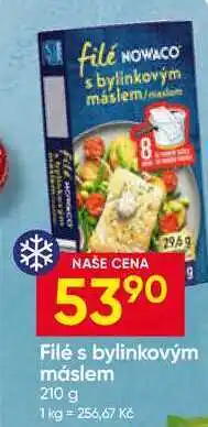 Hruška NOWACO Filé s bylinkovým máslem nabídka