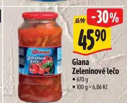 Albert Giana Zeleninové lečo nabídka