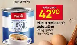 Hruška Tatra Mléko neslazené polotučné nabídka