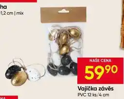 Hruška Vajíčka závěs PVC 12 ks/4 cm nabídka