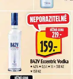 Albert B42V Eccentric Vodka 42% nabídka