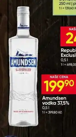Hruška Amundsen vodka 37,5% nabídka