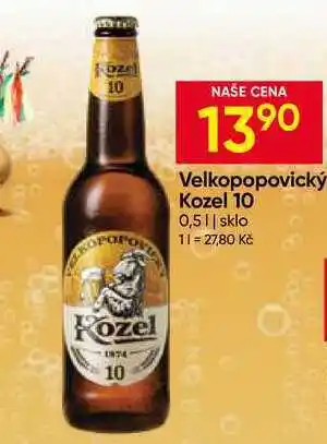 Hruška Velkopopovický Kozel 10 0,5l sklo nabídka