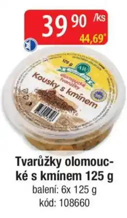 Qanto Tvarůžky olomouc- ké s kmínem nabídka