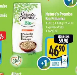 Albert Nature's Promise Bio Pohanka nabídka