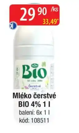 Qanto Mléko čerstvé Bio 4% nabídka