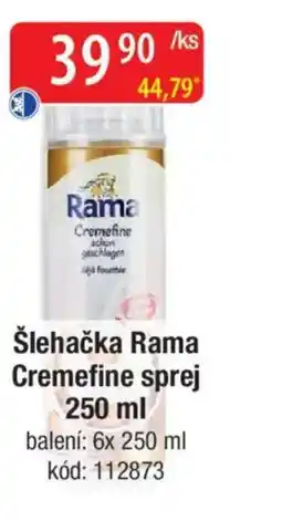 Qanto Šlehačka Rama Cremefine sprej nabídka