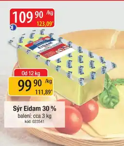 Qanto Sýr Eidam 30 % nabídka