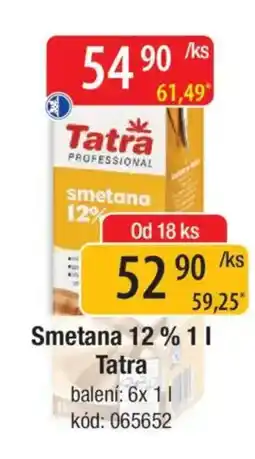 Qanto Smetana 12% Tatra nabídka