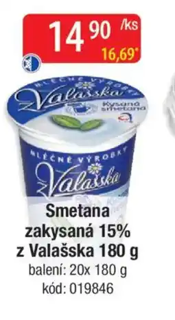 Qanto Smetana zakysaná 15% z Valašska nabídka