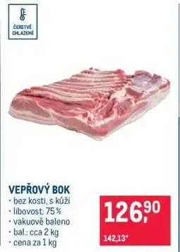 Makro Vepřový bok nabídka