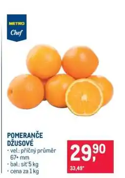 Makro Pomeranče džusové nabídka
