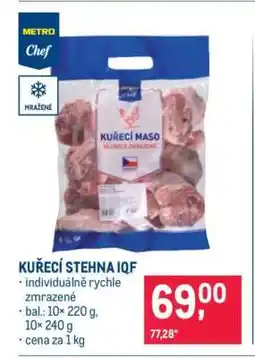 Makro Kuřecí stehna IQF nabídka