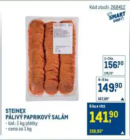 Makro STEINEX PÁLIVÝ PAPRIKOVÝ SALÁM nabídka