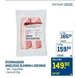 Makro STEINHAUSER ANGLICKÁ SLANINA LISOVANÁ nabídka