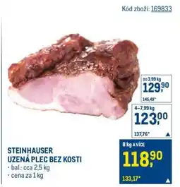 Makro STEINHAUSER UZENÁ PLEC BEZ KOSTI nabídka
