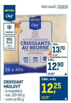 Makro Croissant máslový nabídka