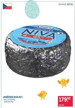 Makro Jihočeská niva 45% nabídka