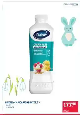 Makro SMETANA + MASCARPONE UHT 36,5% nabídka