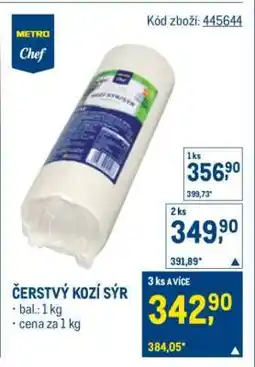 Makro Čerstvý kozí sýr nabídka