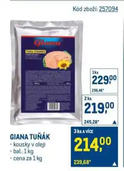 Makro Giana Tuňák nabídka