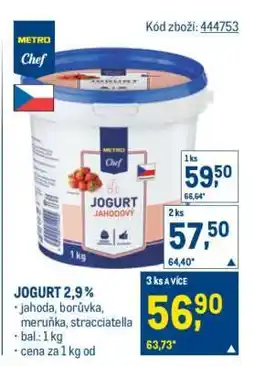 Makro JOGURT JAHODOVÝ nabídka