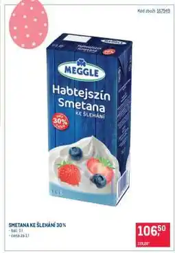 Makro Smetana ke šlehání 30 % nabídka