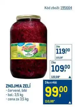 Makro ZNOJMIA ZELÍ nabídka