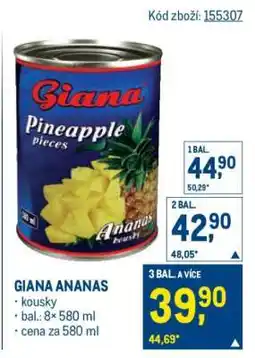 Makro Giana Ananas nabídka