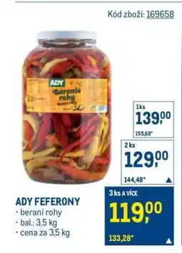 Makro ADY FEFERONY nabídka