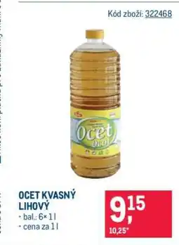 Makro Ocet kvasný lihový nabídka
