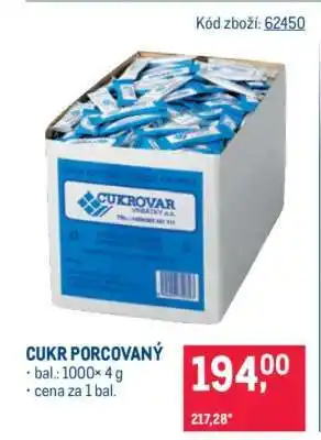 Makro Cukr porcovaný nabídka