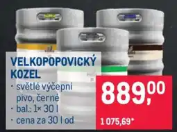 Makro Velkopopovický Kozel nabídka