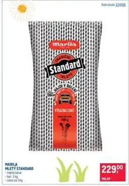 Makro Marila Mletý Standard nabídka