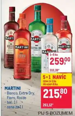 Makro Martini nabídka