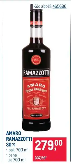 Makro AMARO RAMAZZOTTI nabídka