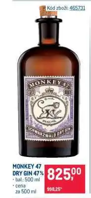 Makro MONKEY 47 DRY GIN 47% nabídka