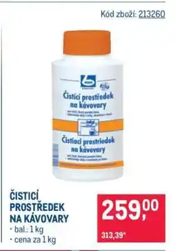Makro ČISTIČ PROSTŘEDEK NA KÁVOVARY nabídka
