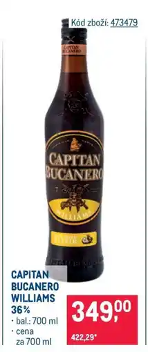 Makro CAPITAN BUCANERO WILLIAMS nabídka