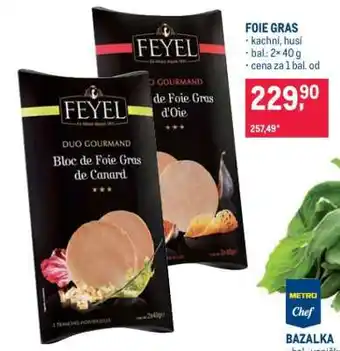 Makro Foie gras nabídka