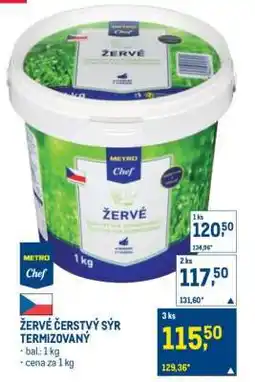 Makro ŽERVÉ ČERSTVÝ SÝR TERMIZOVANÝ nabídka